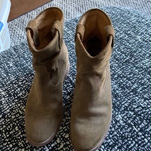 Isabel marant crisi suede boots